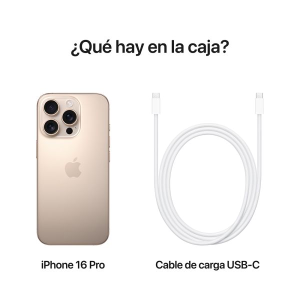 Apple iPhone 16 Pro Desierto - 128GB