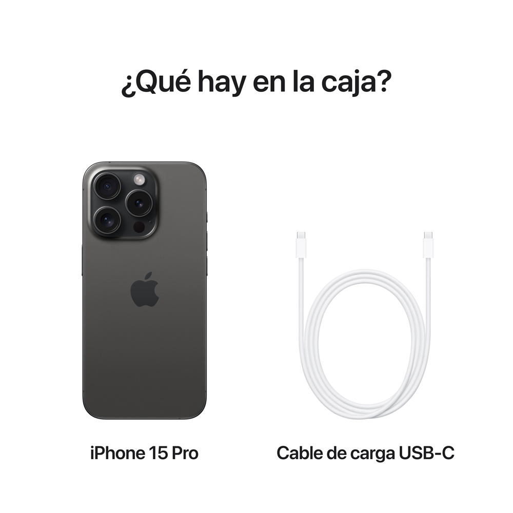 Apple iPhone 15Proブラック 本体 Apple iPhone 15 Pro negro en Oferta con Despacho Gratis | Entel