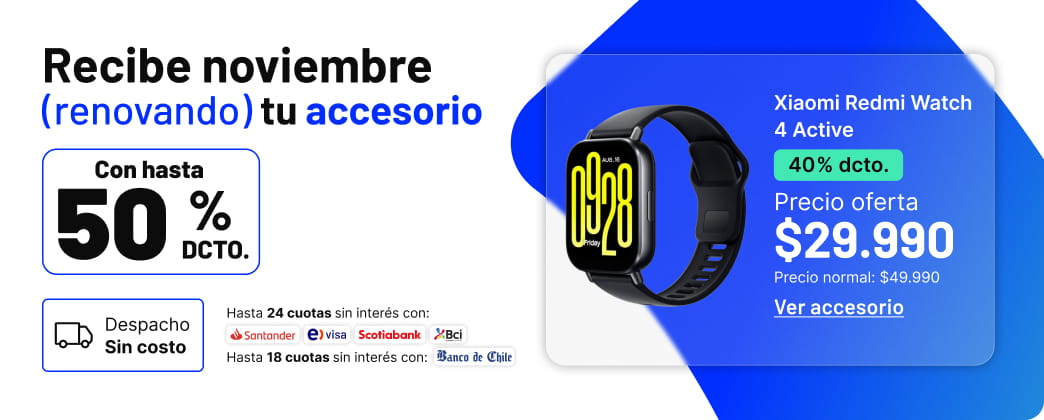 Recibe noviembre renovando tu accesorio