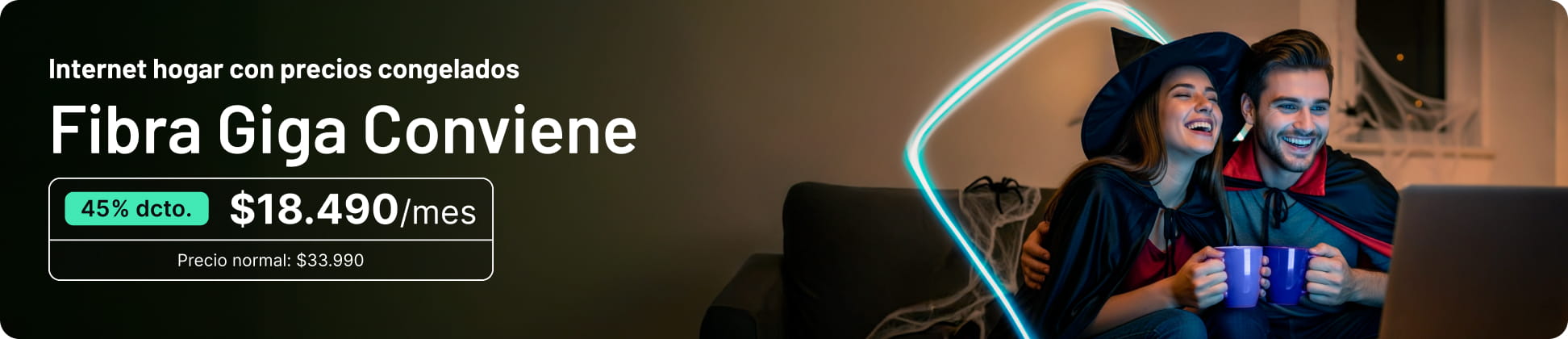 Entel Conviene trae precios congelados para tu hogar Fibra Giga Conviene