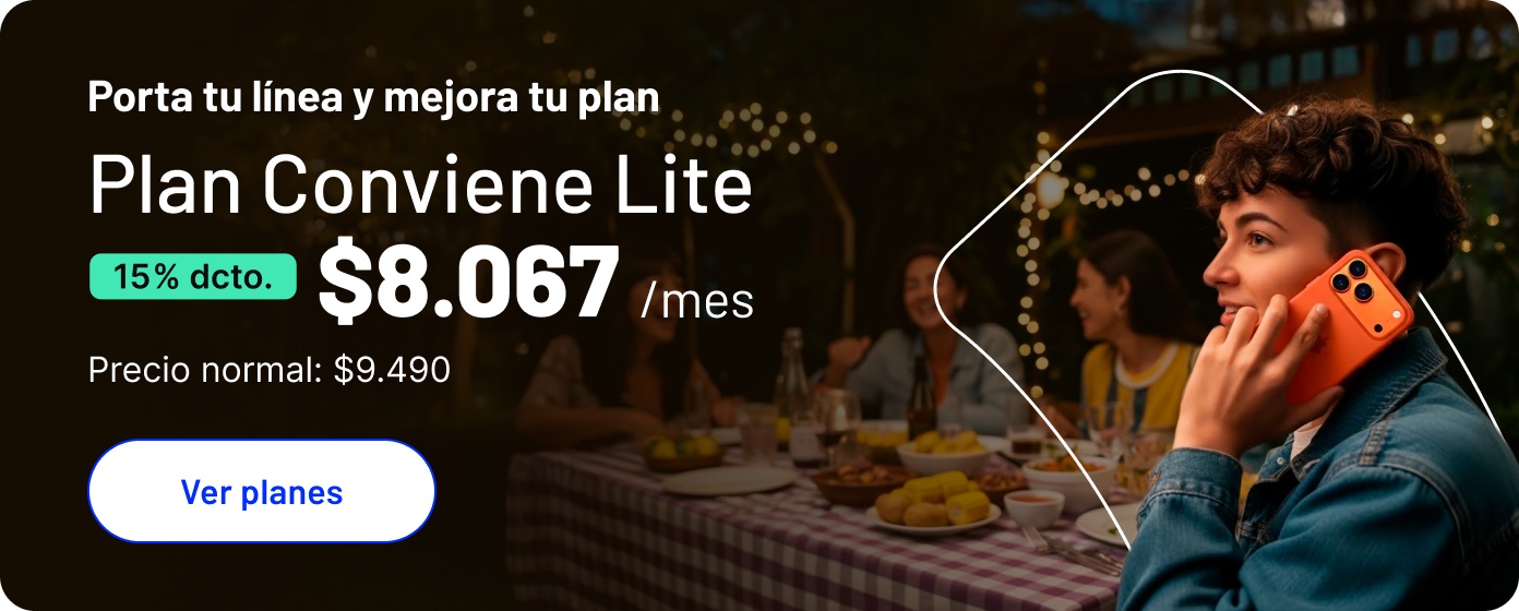 Porta tu línea y mejora tu plan Plan Conviene Premium HD