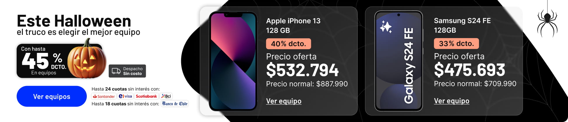 Este Halloween el truco es elegir el mejor equipo