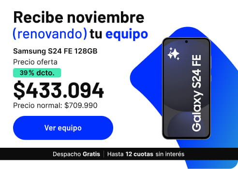 Recibe noviembre renovando tu equipo